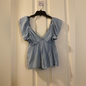 NWOT VICI Light Blue Women's Top size small